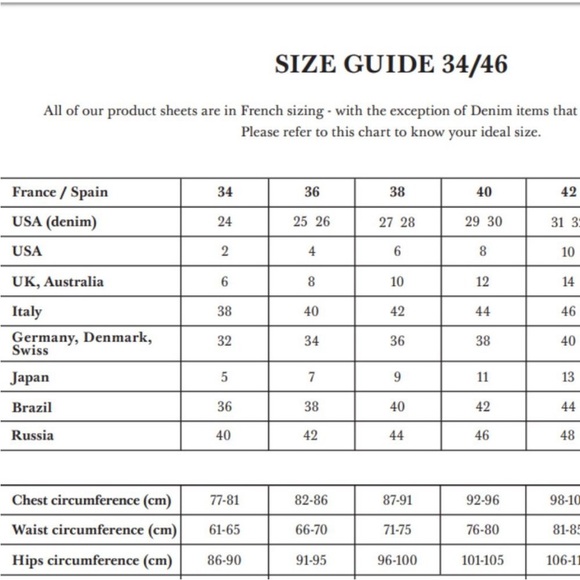 Sezane Austin trousers, ochre, size 34 or US 2 pants - Picture 10 of 10